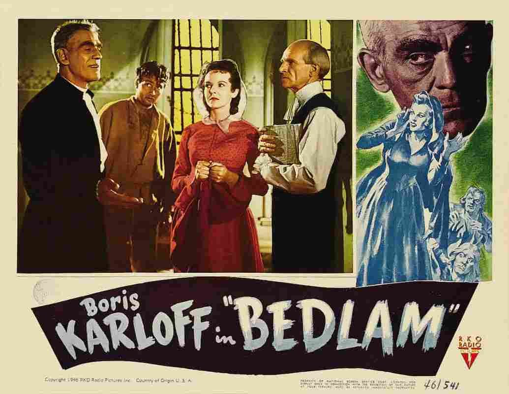Bedlam 04  film star poster A4 Photo Print