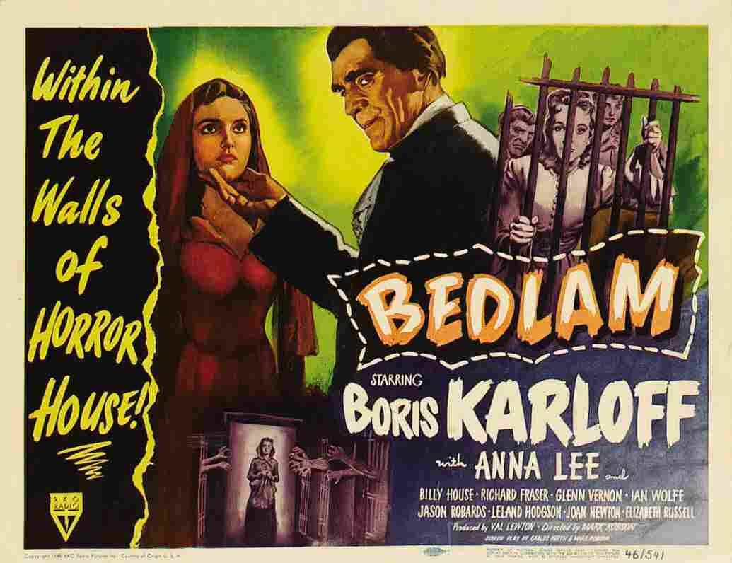 Bedlam 06  film star poster A4 Photo Print