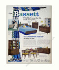 Bedroom Canopy Furniture Vintage Retro Advert Poster A4 Photo Print