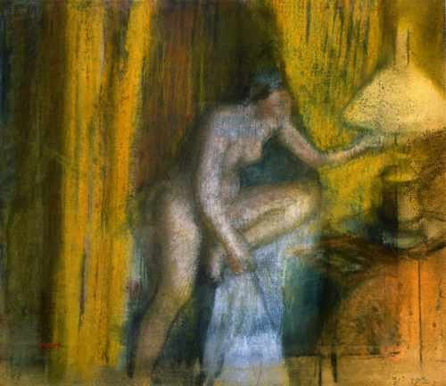 Bedtime Also Known As Woman Extinguishing Her Lamp Circa 1883 A4 Photo Print