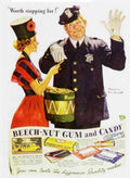 Beech Nut Gum 3 Vintage Retro Advert Ads A4 Photo Print