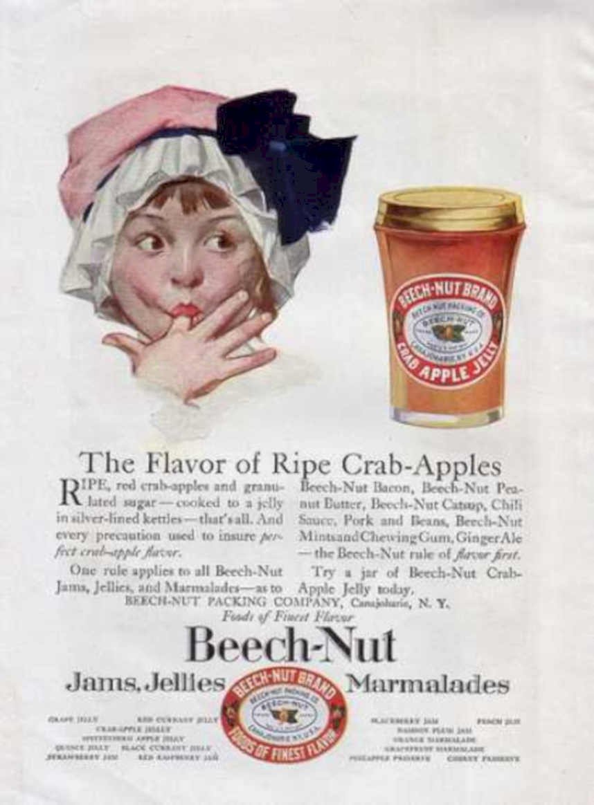 Beech Nut Jelly Vintage Retro Advert Ads A4 Photo Print