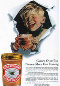 Beech Nut Peanut Vintage Retro Advert Poster A4 Photo Print