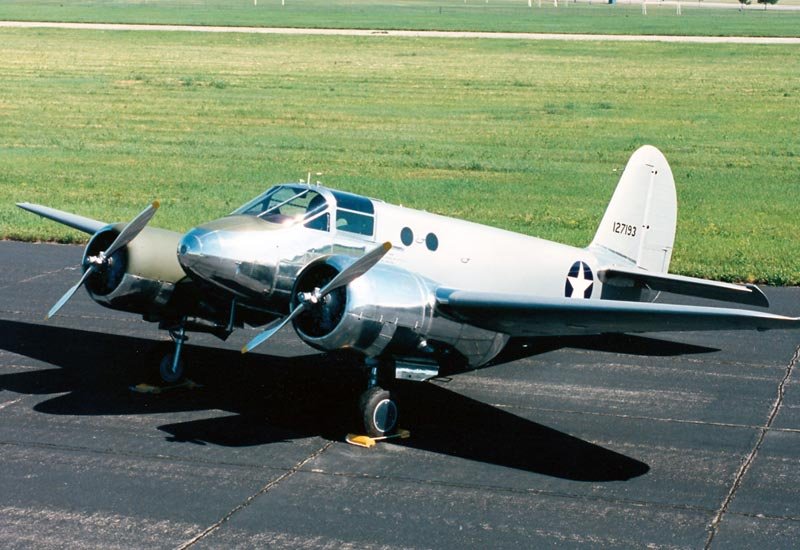 Beechcraft At10 Wichita Advanced Trainer 2 Military A4 Photo Print