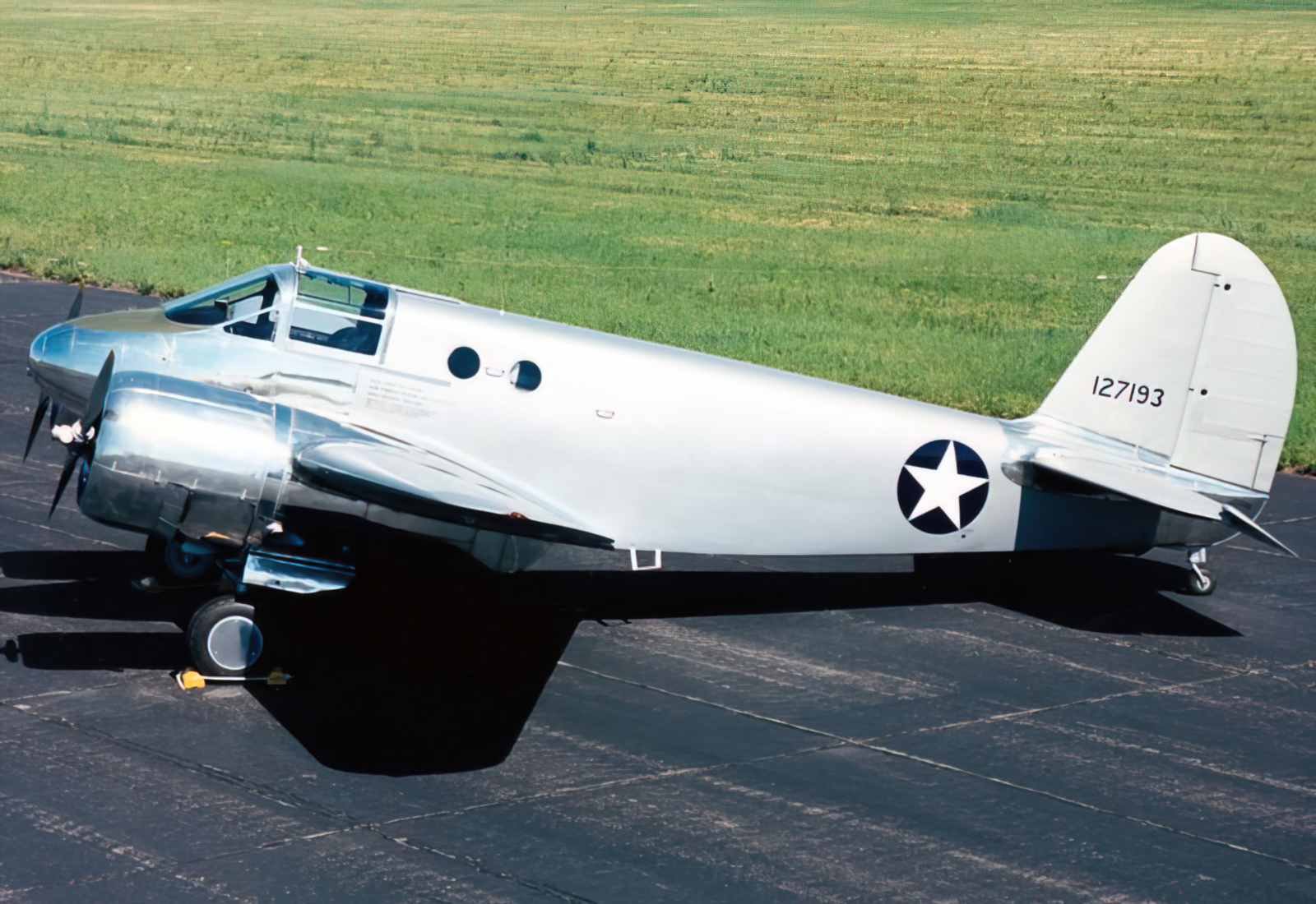 Beechcraft At10 Wichita Advanced Trainer 4 (2) Military A4 Photo Print
