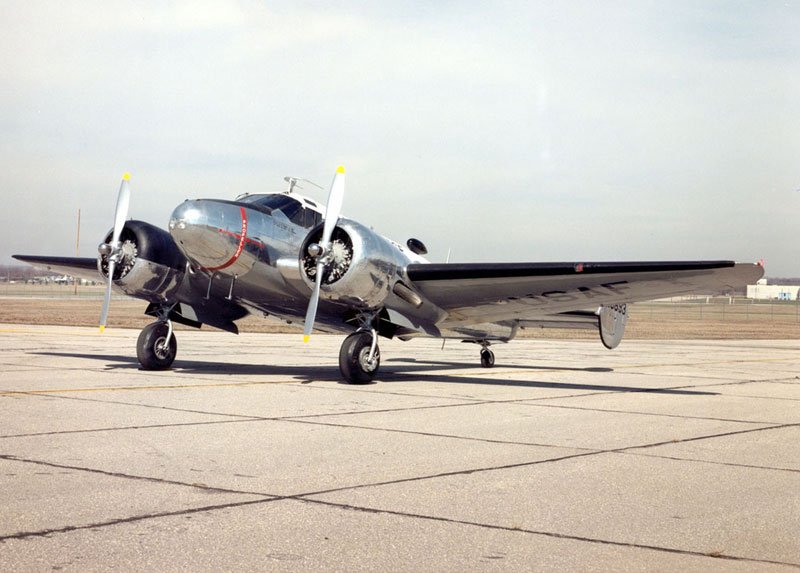Beechcraft C45 Expeditor 2 Military A4 Photo Print