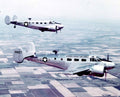 Beechcraft C45 Expeditor 6 (2) Military A4 Photo Print