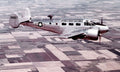 Beechcraft C45 Expeditor 7 Military A4 Photo Print