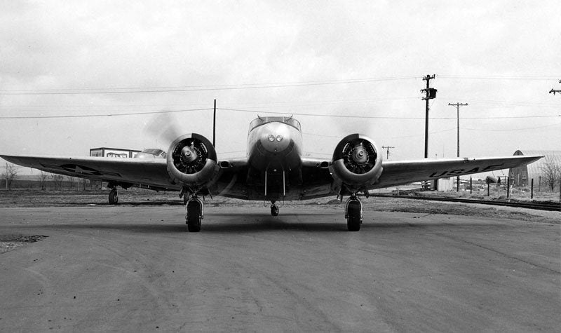 Beechcraft C45 Expeditor 8 Military A4 Photo Print