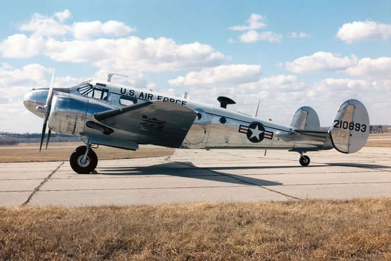 Beechcraft C45 Expeditor Military A4 Photo Print