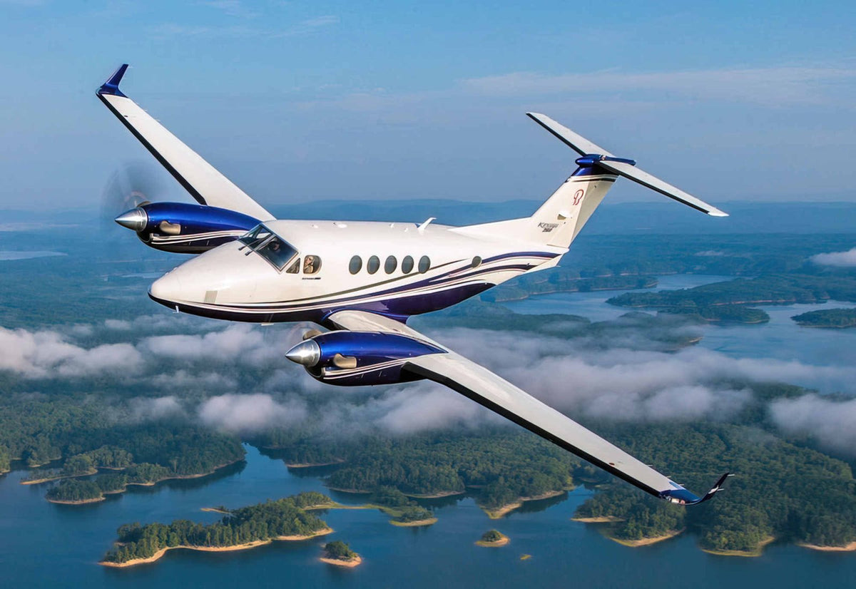 Beechcraft King Air 260 Civil Utility Aircraft Usa (2) Military A4 Photo Print