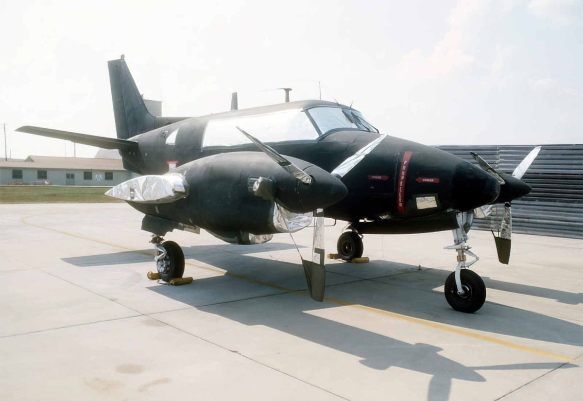 Beechcraft King Air 5 (2) Military A4 Photo Print