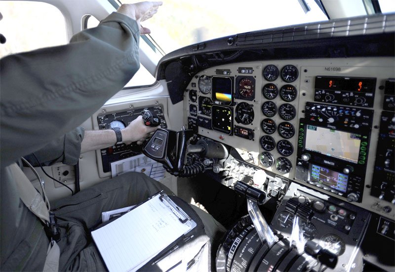 Beechcraft King Air Military A4 Photo Print