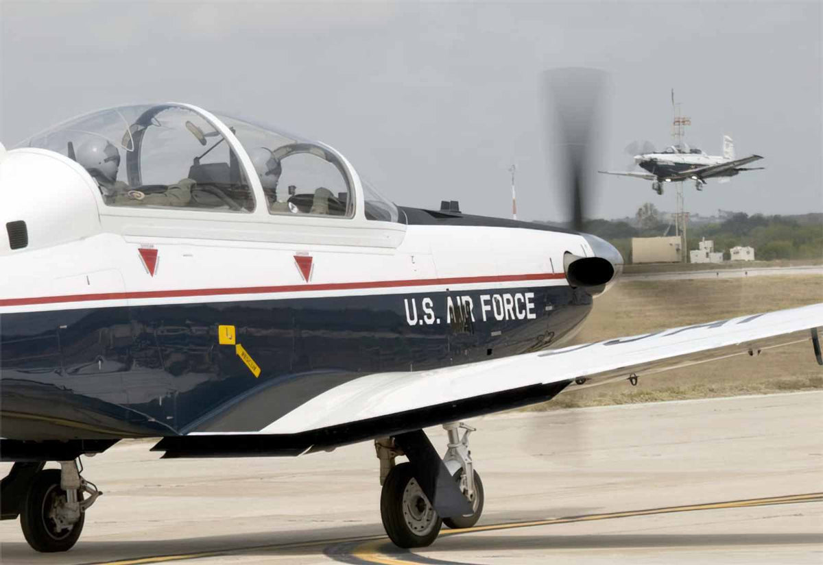 Beechcraft Texan Ii Trainer Aircraft 5 (2) Military A4 Photo Print