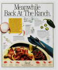 Beef Ranch Tacos Vintage Retro Advert Ads A4 Photo Print