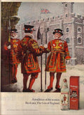 Beefeater Tower Gin Vintage Retro Advert Ads A4 Photo Print