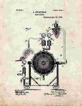 Beer Filter Patent Print 1889 A4 Photo Print