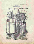 Beer Scale Patent Print 1905 A4 Photo Print