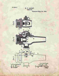 Beer Tap Patent Print 1893 A4 Photo Print