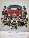 Beetle Team Strickler Vintage Retro Advert Ads A4 Photo Print