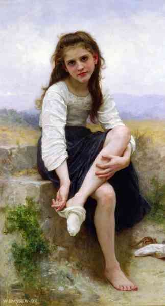 Before The Bath lg Bouguereau A4 Photo Print