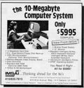 Beige Computer System Vintage Retro Advert Ads A4 Photo Print