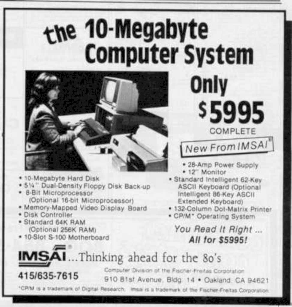 Beige Computer System Vintage Retro Advert Ads A4 Photo Print