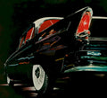 Bel Air Night 1950s Vintage Retro Advert Poster