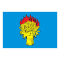 Belev City Flag N6679 A4 Photo Print