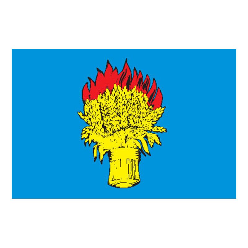 Belev City Flag N6679 A4 Photo Print