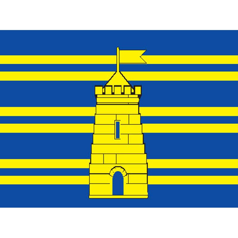 Belfort Dep Flag N2988 A4 Photo Print