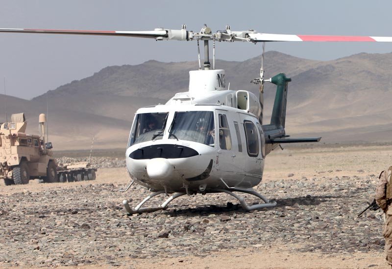 Bell 214 Medium Transport Helicopter United States Military A4 Photo Print