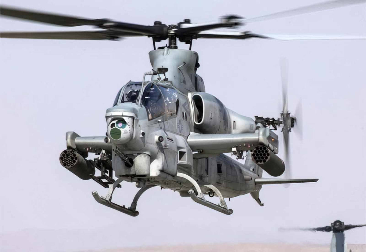 Bell Ah1z Viper Attack Helicopter 2 (2) Military A4 Photo Print