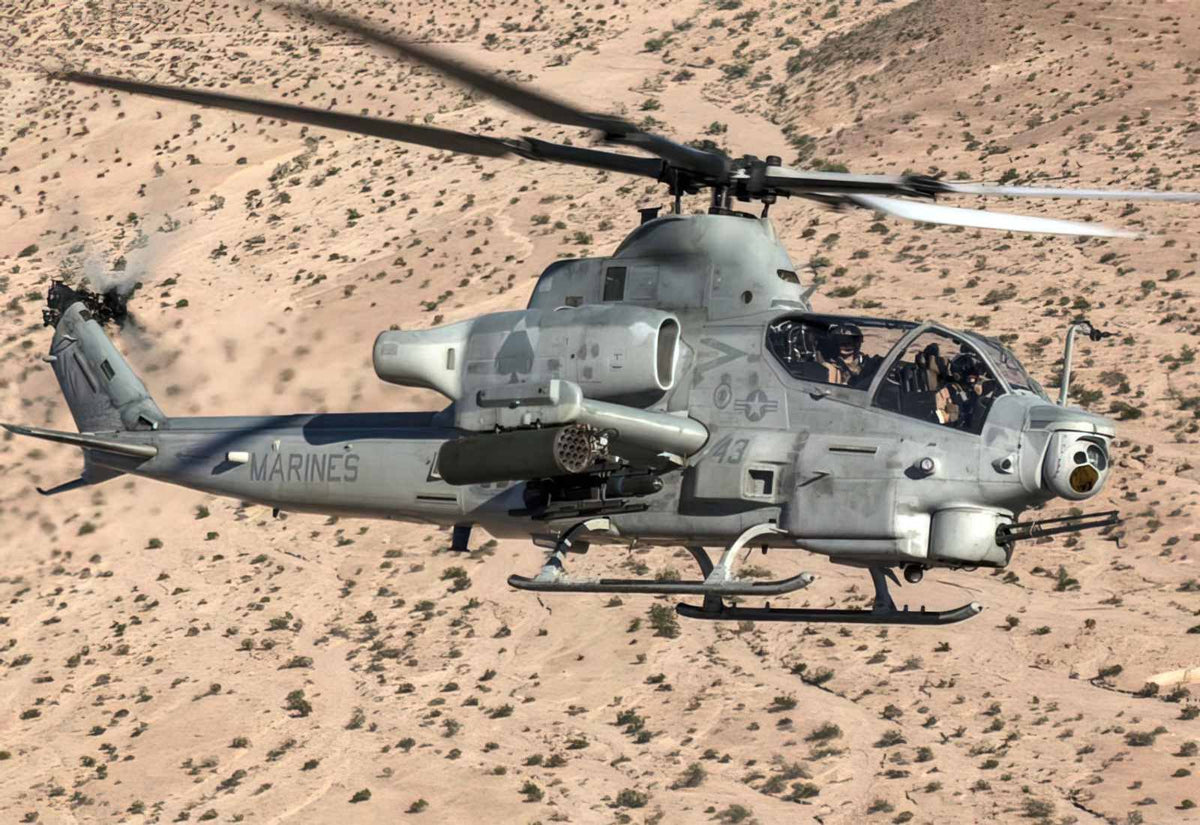 Bell Ah1z Viper Attack Helicopter 4 (2) Military A4 Photo Print