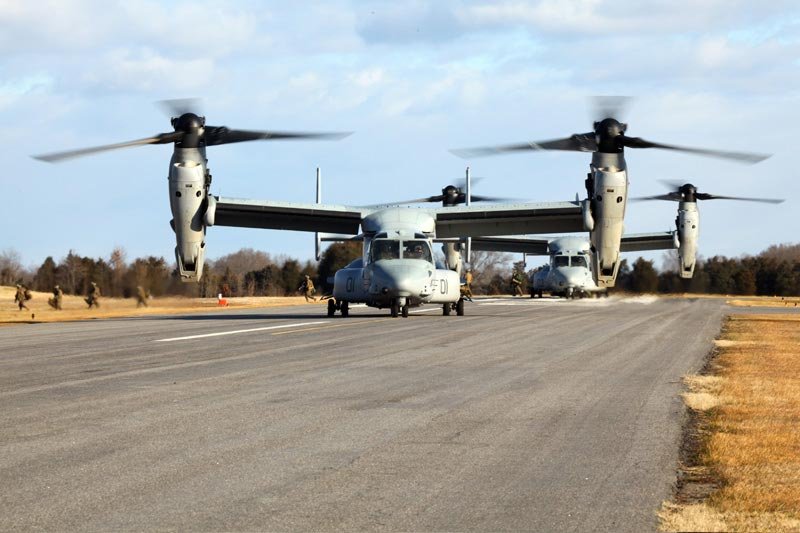 Bell Boeing V22 Osprey 24 Military A4 Photo Print