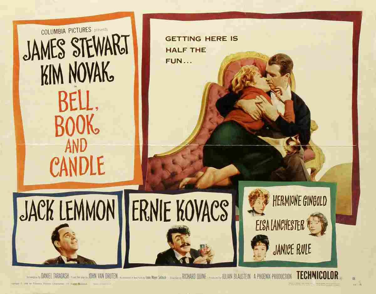 Bell Book and Candle 02  film star poster A4 Photo Print