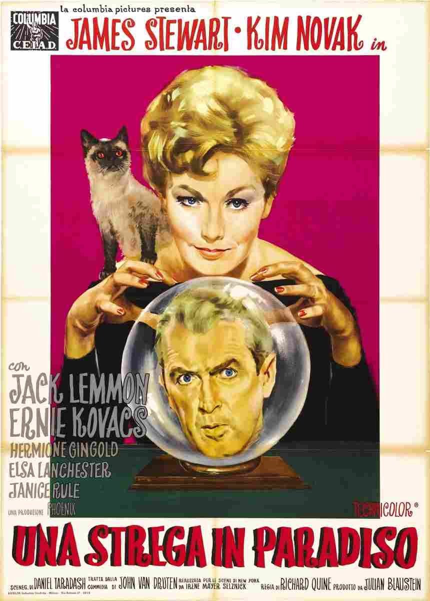 Bell Book and Candle 04  film star poster A4 Photo Print