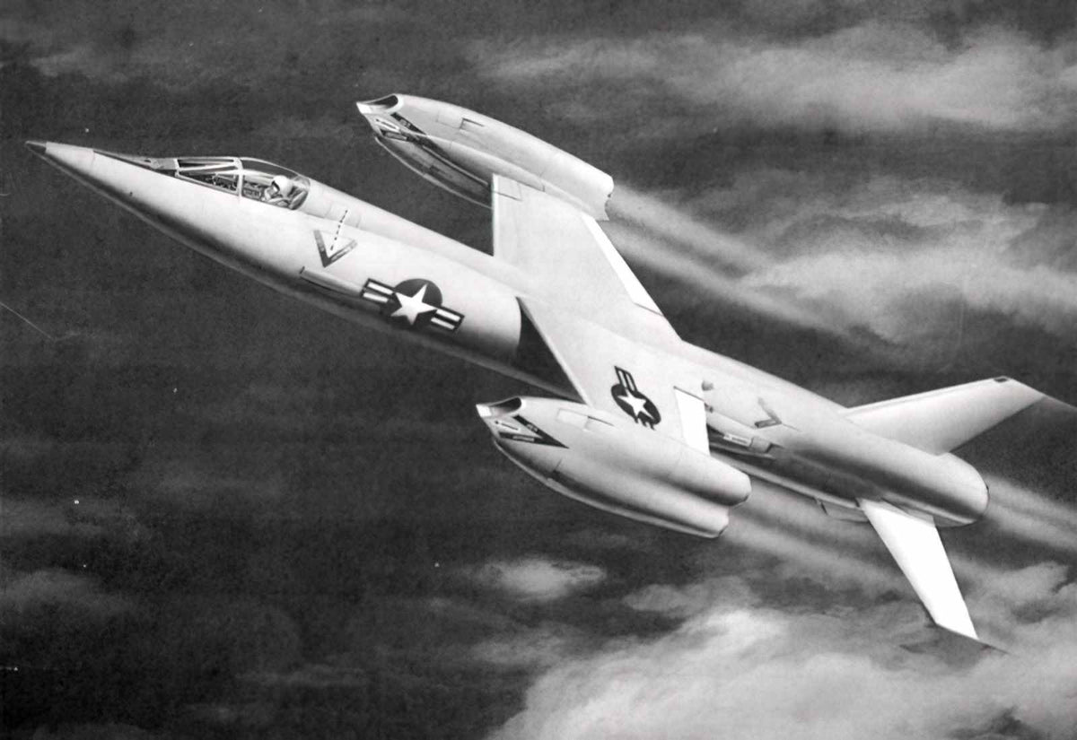 Bell D188 Vtol Supersonic Fighter Aircraft Proposal United States (2) Military A4 Photo Print