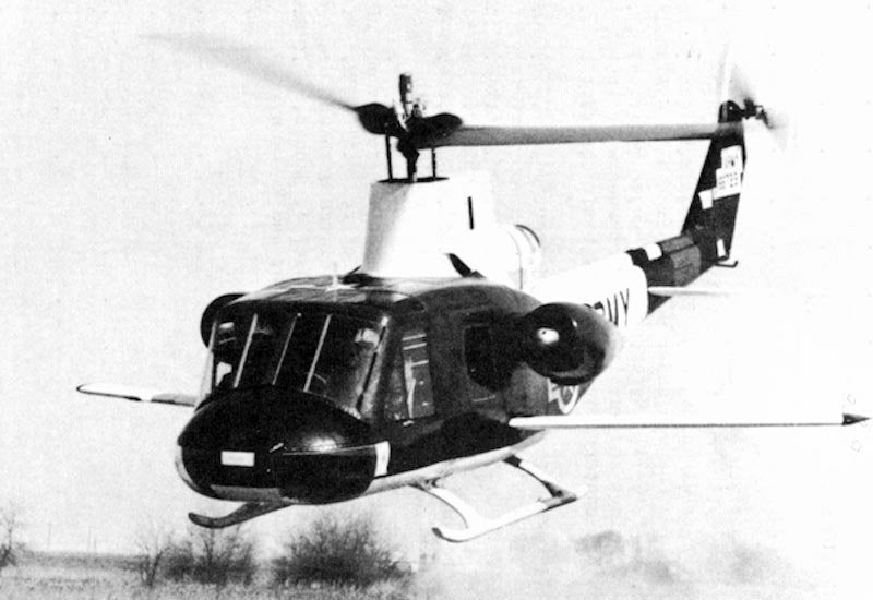 Bell Helicopter Model 533 Experimental Combination Helicopter United States Army Military A4 Photo Print