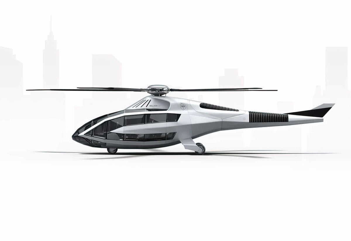 Bell Helicopters Fcx001 Technology Demonstrator Concept Usa (2) Military A4 Photo Print
