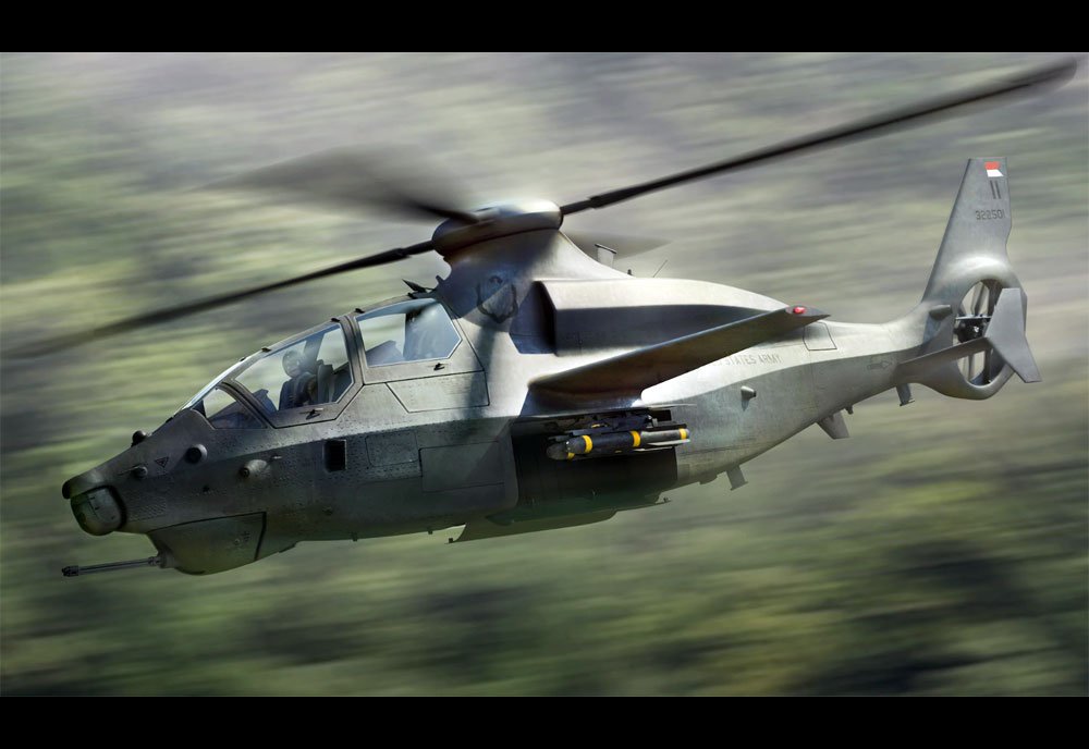 Bell Model 360 Invictus Armed Reconnaissance Helicopter Proposal Usa Military A4 Photo Print