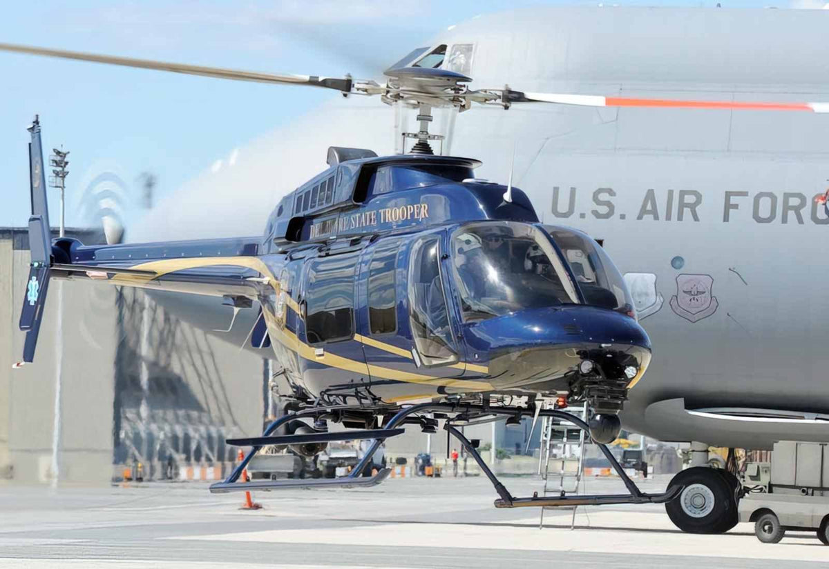 Bell Model 407 Light Utility Helicopter United States 2 (2) Military A4 Photo Print