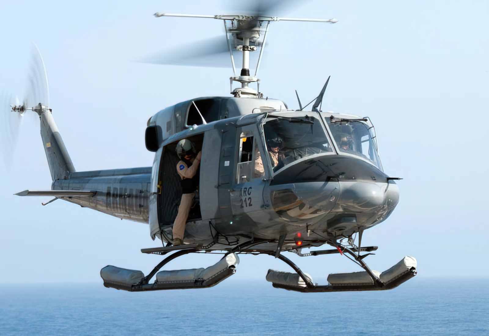 Bell Model 412 Twin Engine Utility Helicopter United States 3 (2) Military A4 Photo Print