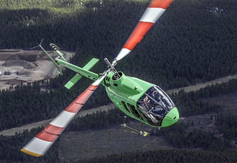 Bell Model 505 Jetranger X Light Helicopter Canada 3 Military A4 Photo Print