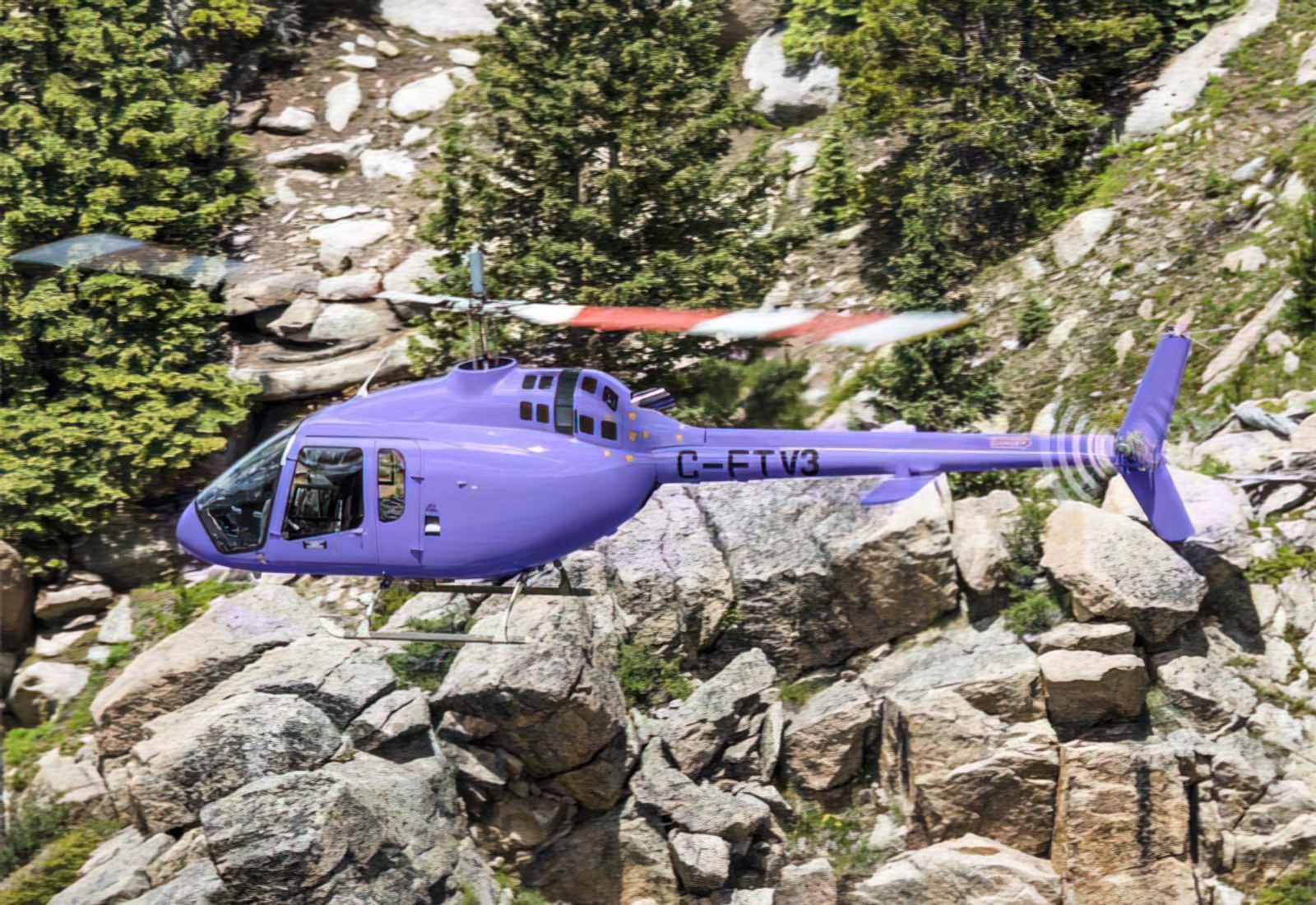 Bell Model 505 Jetranger X Light Helicopter Canada 4 (2) Military A4 Photo Print