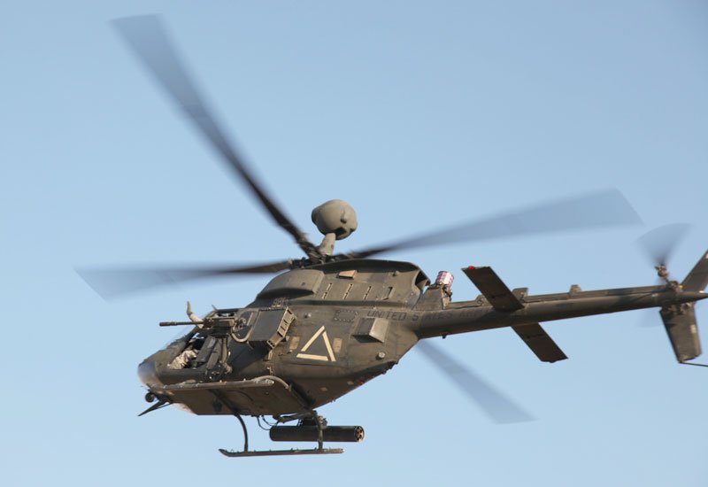 Bell Oh58 Kiowa 11 Military A4 Photo Print