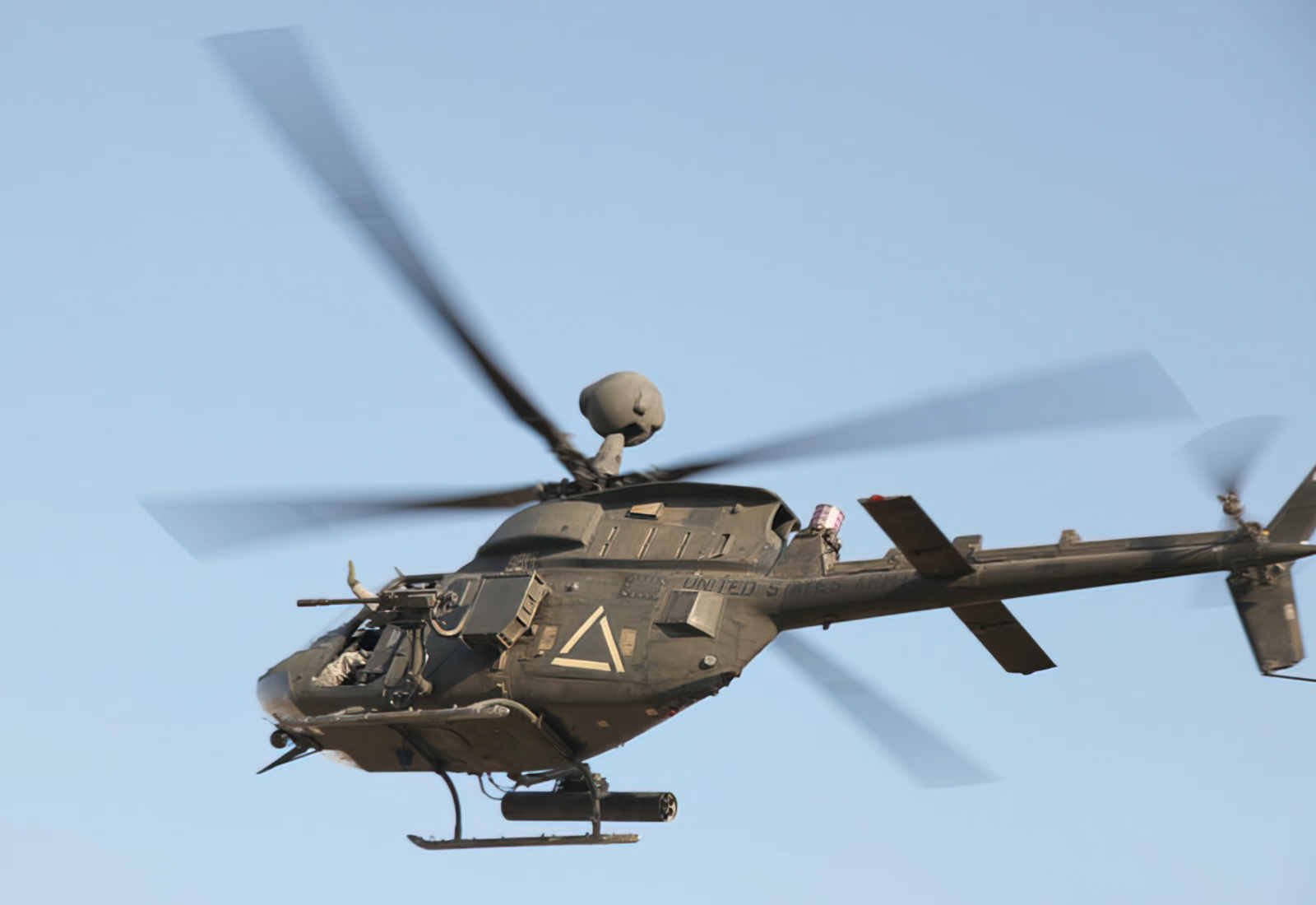 Bell Oh58 Kiowa 11 (2) Military A4 Photo Print