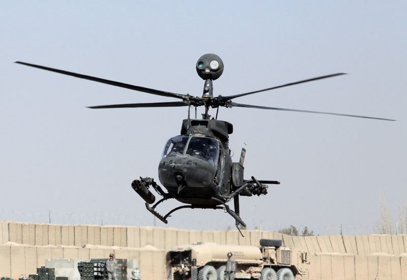 Bell Oh58 Kiowa 12 Military A4 Photo Print