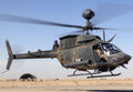 Bell Oh58 Kiowa 13 Military A4 Photo Print