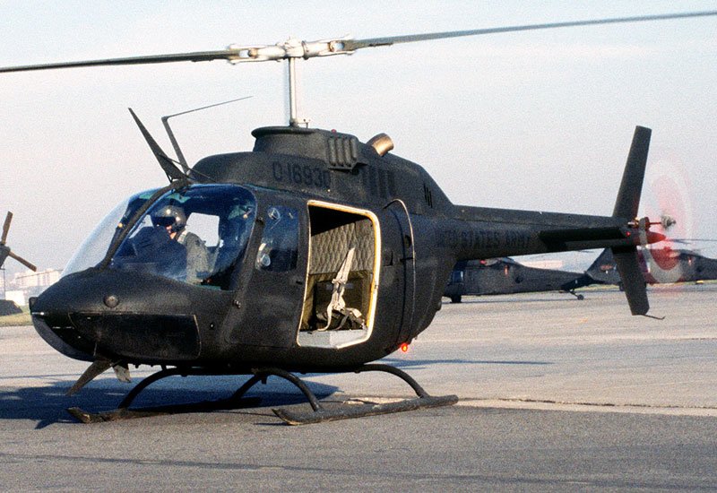 Bell Oh58 Kiowa 16 Military A4 Photo Print